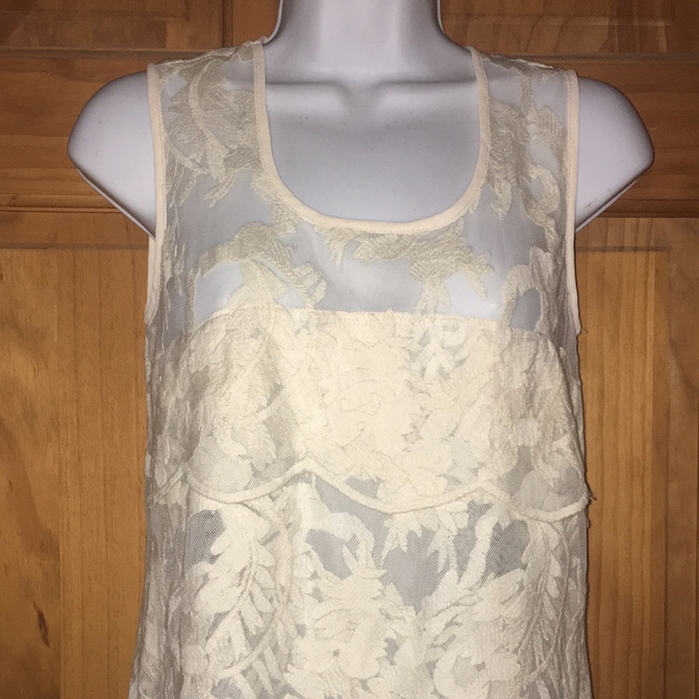 NWOT lace tank top